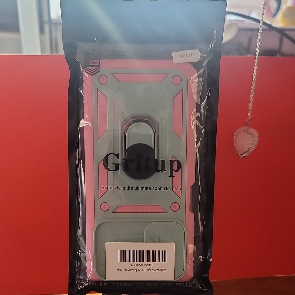 QqaGritu Pink and Green Protective Phone Case - Picture 9 of 11